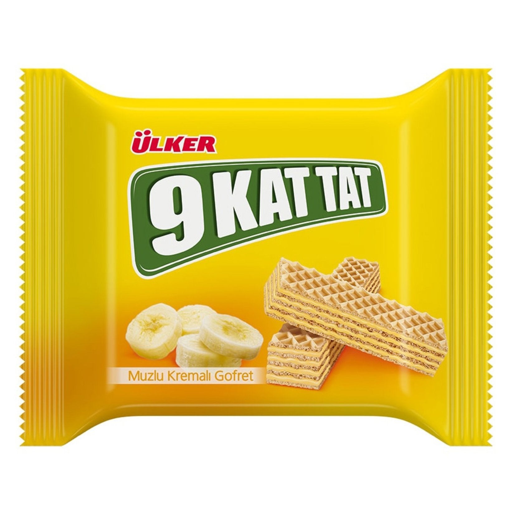 9 Kat Tat Banana Flavored Wafer – 39g
