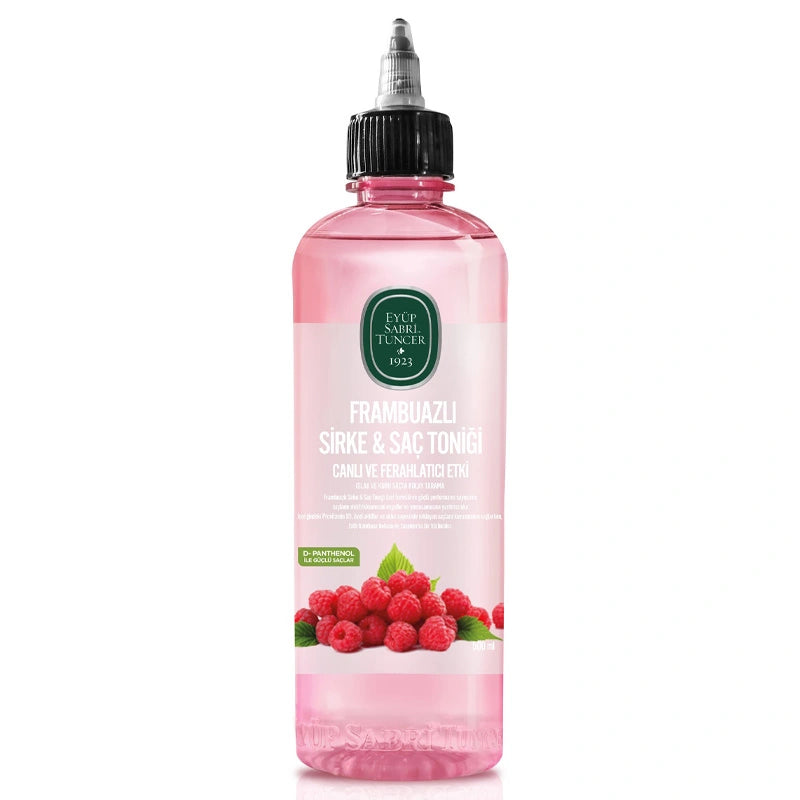 تونك الخل الطبيعي بالتوت الأحمر للعناية بالشعر – أيوب صبري تونجر 500 مل