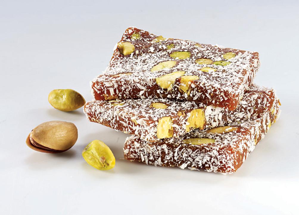 جزرية بالفستق - حلوى الجزر بأوراق الفستق الفاخرة