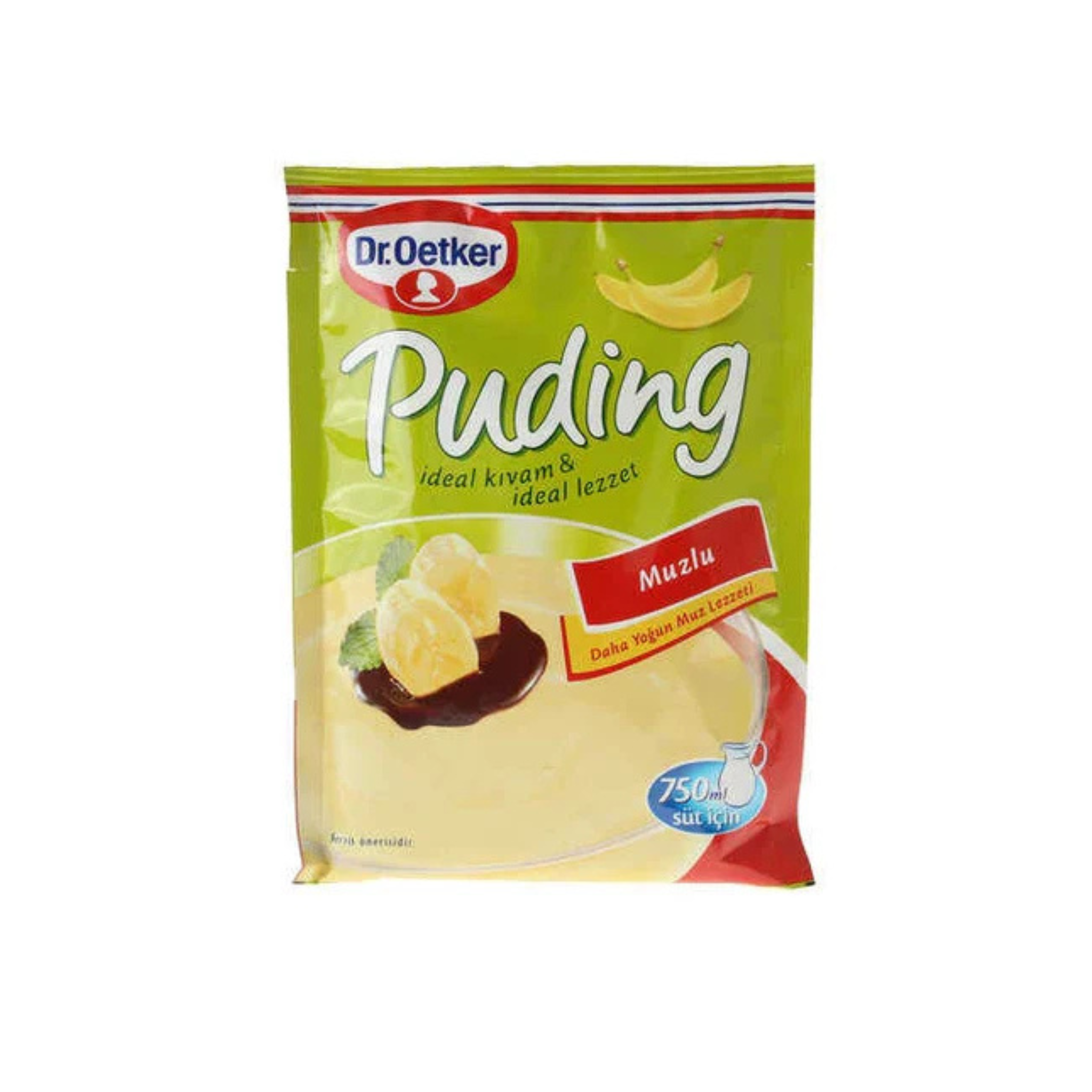 بودرة بودينغ الموز الكريمي من (Dr. Oetker) 125 جم
