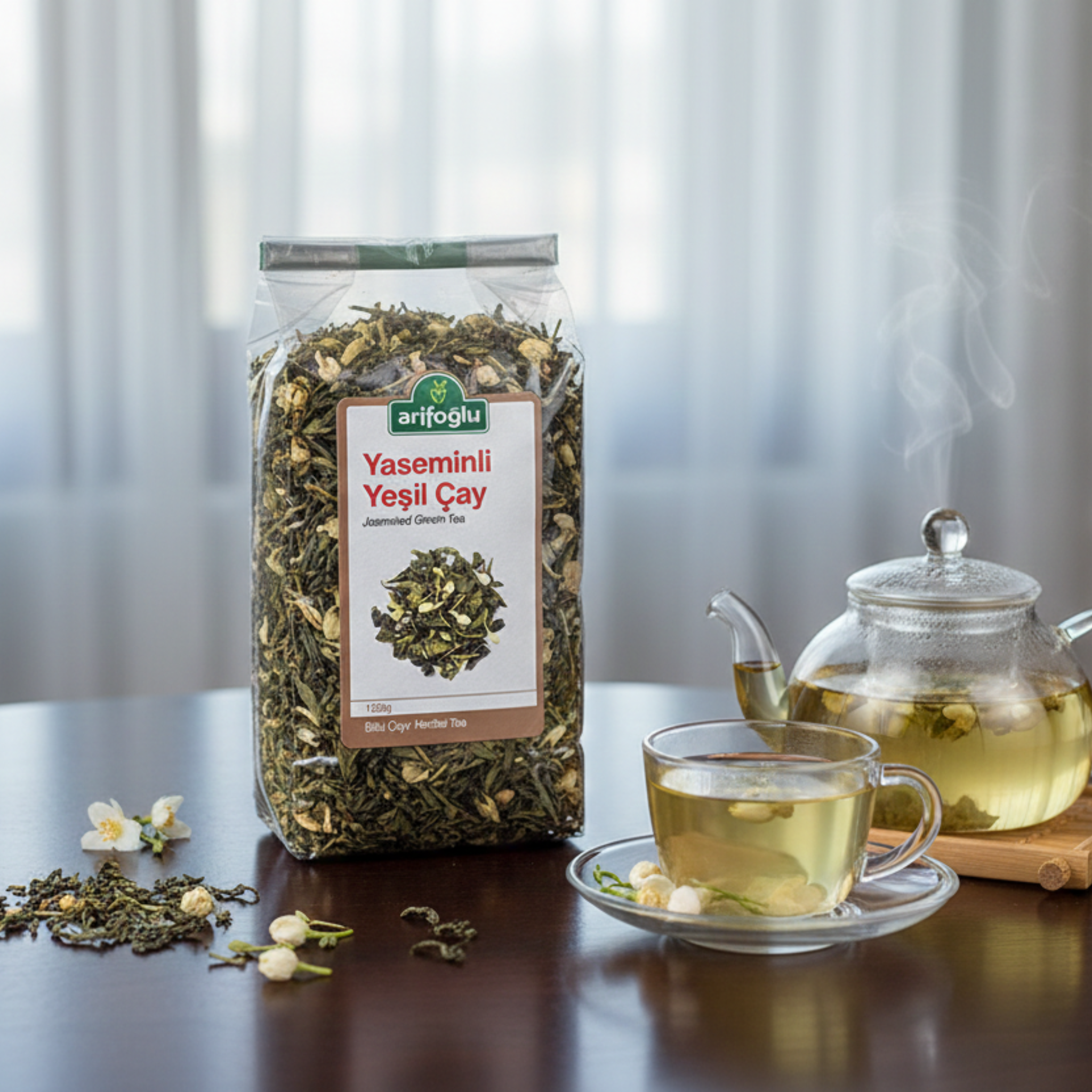 Arifoglu Green Tea with Jasmine 100 gr.