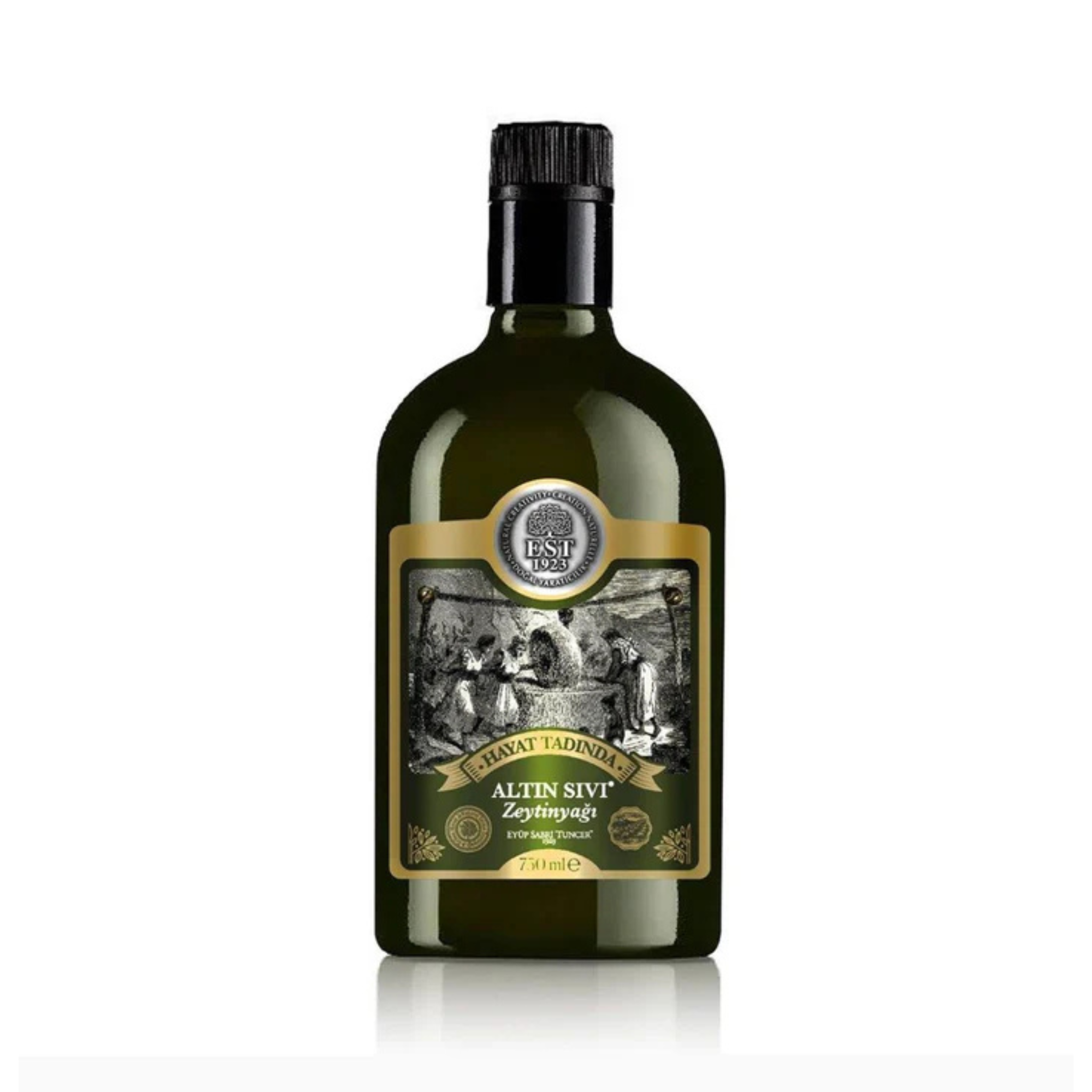 EST 1923 Altın Sıvı Turkish Olive Oil – Premium Cooking & Salad Olive Oil (750ml)