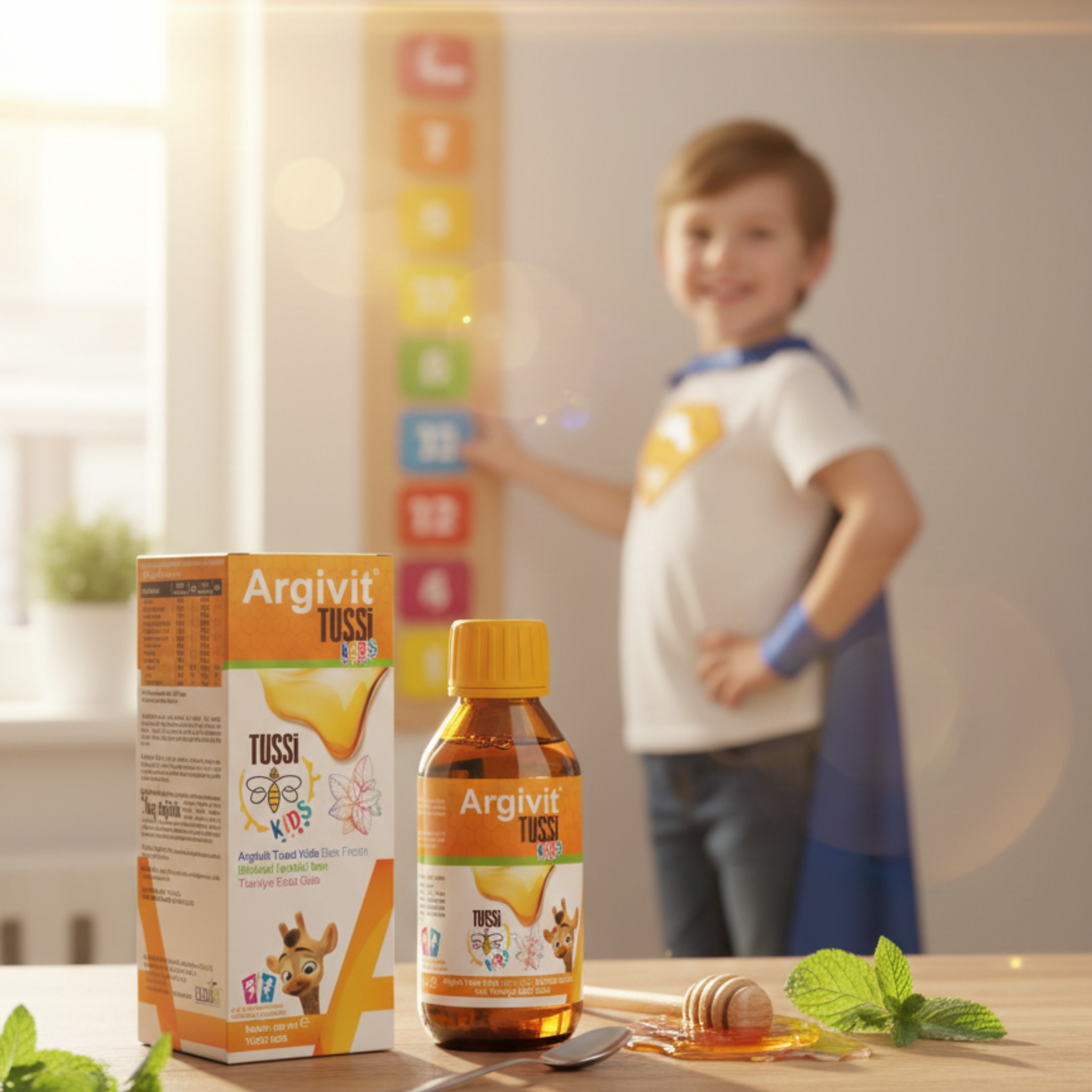 Argivit® Tussi Kids – Natural Herbal Syrup for Immune Support and Cough Relief