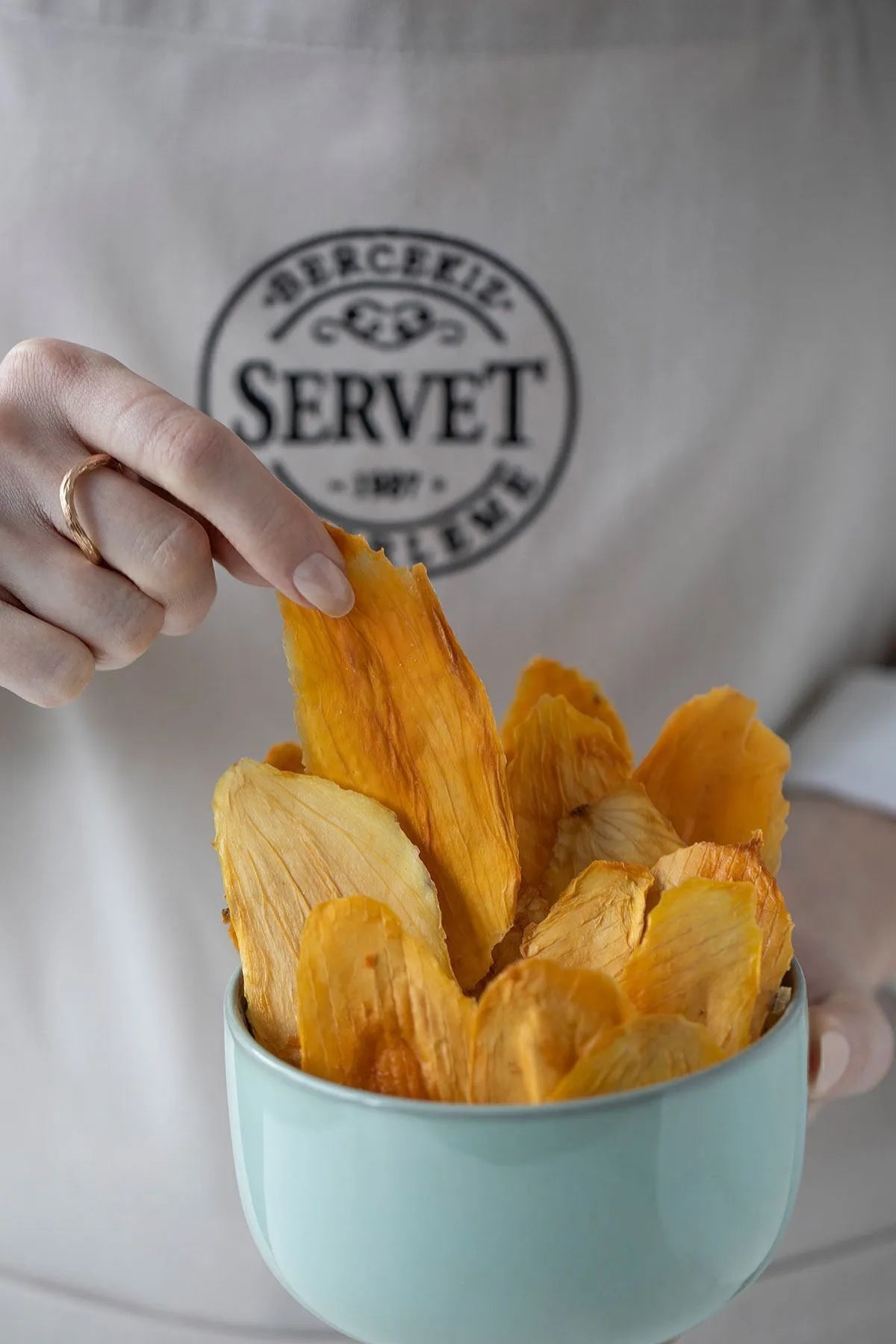 بيرجيكز سيرفيت شيكرلمه - مانجو مجفف خالي من السكر 100 جرام