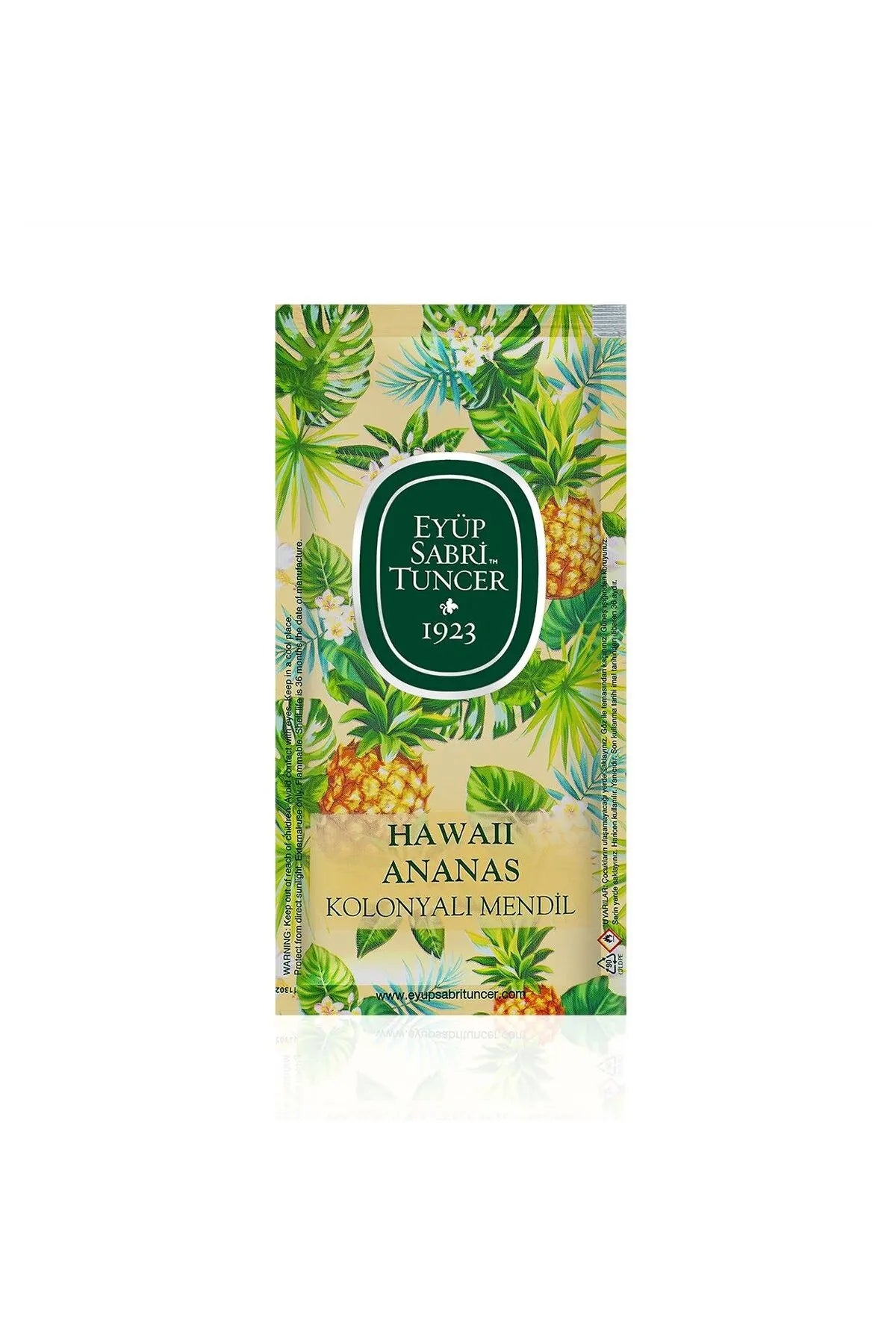 Eyüp Sabri Tuncer Hawaii Pineapple Cologne Wipes – 150 Pieces