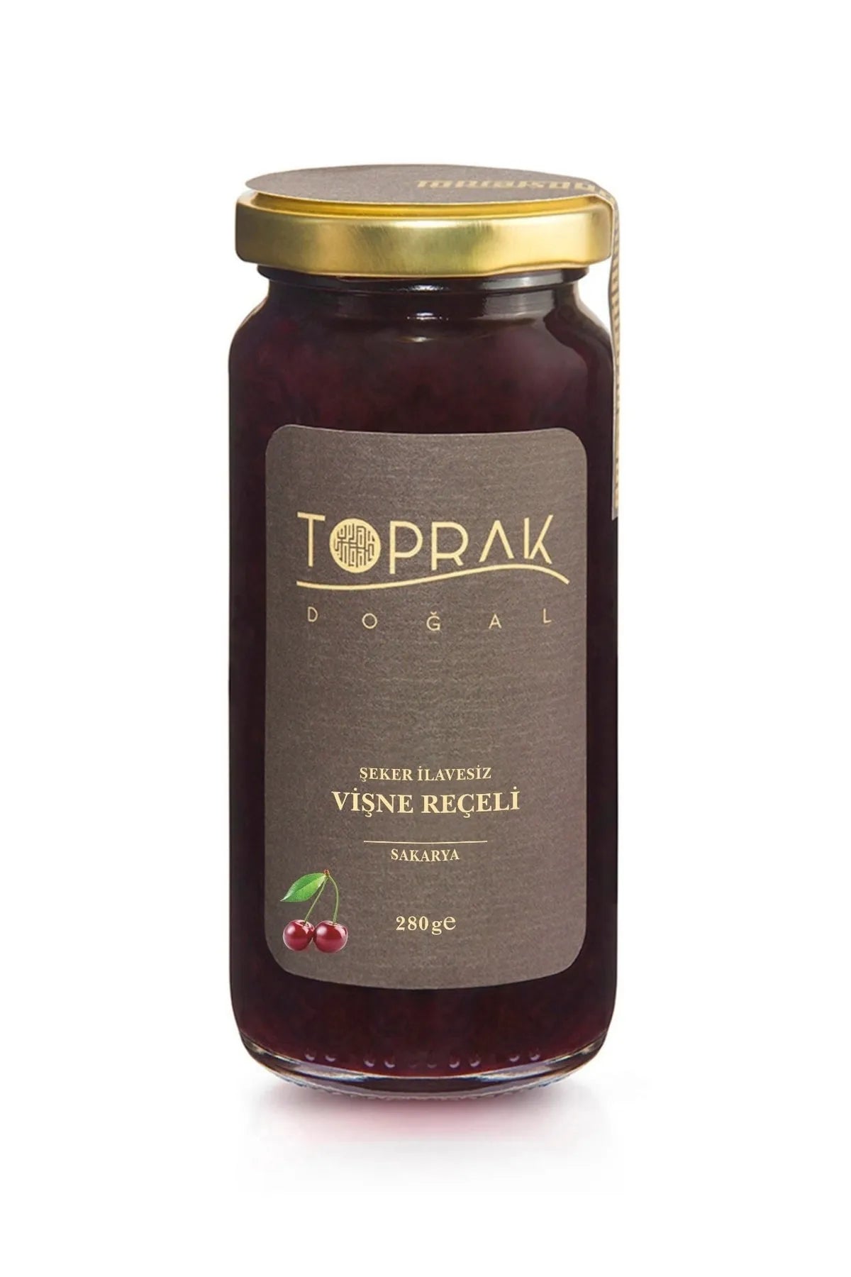 Toprak Dogal Sour Cherry Jam 280g