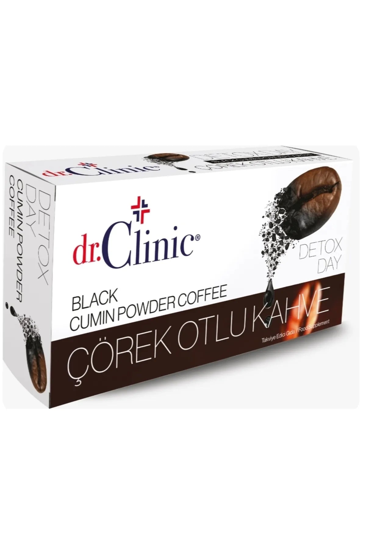 قهوة دكتور كلينيك بحبة البركة للتخسيس – 20 كيس