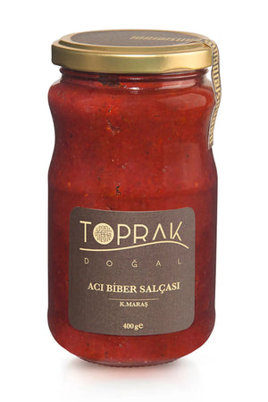 Toprak Dogal Hot Pepper Paste 400g
