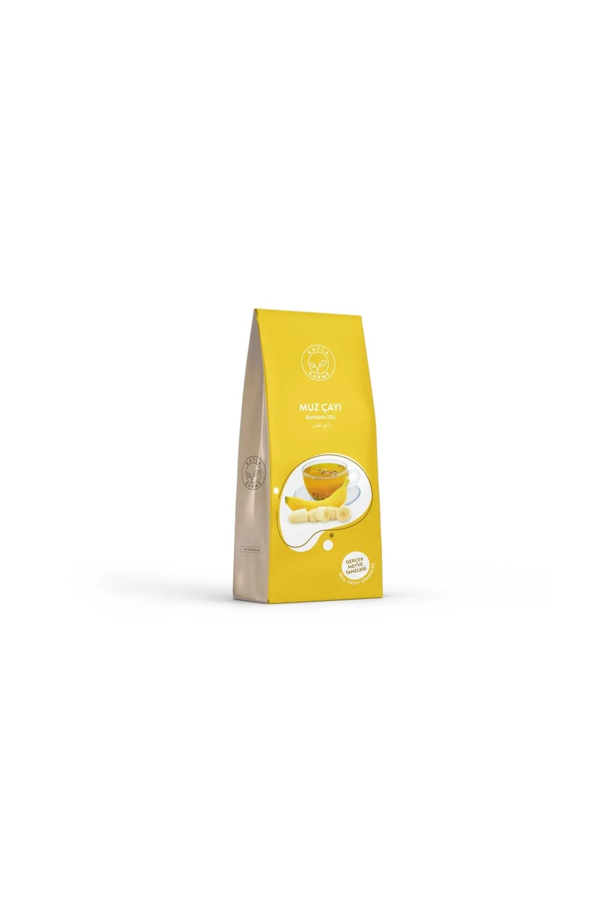 شاي الموز (مع قطع الموز) Kayla Gurme