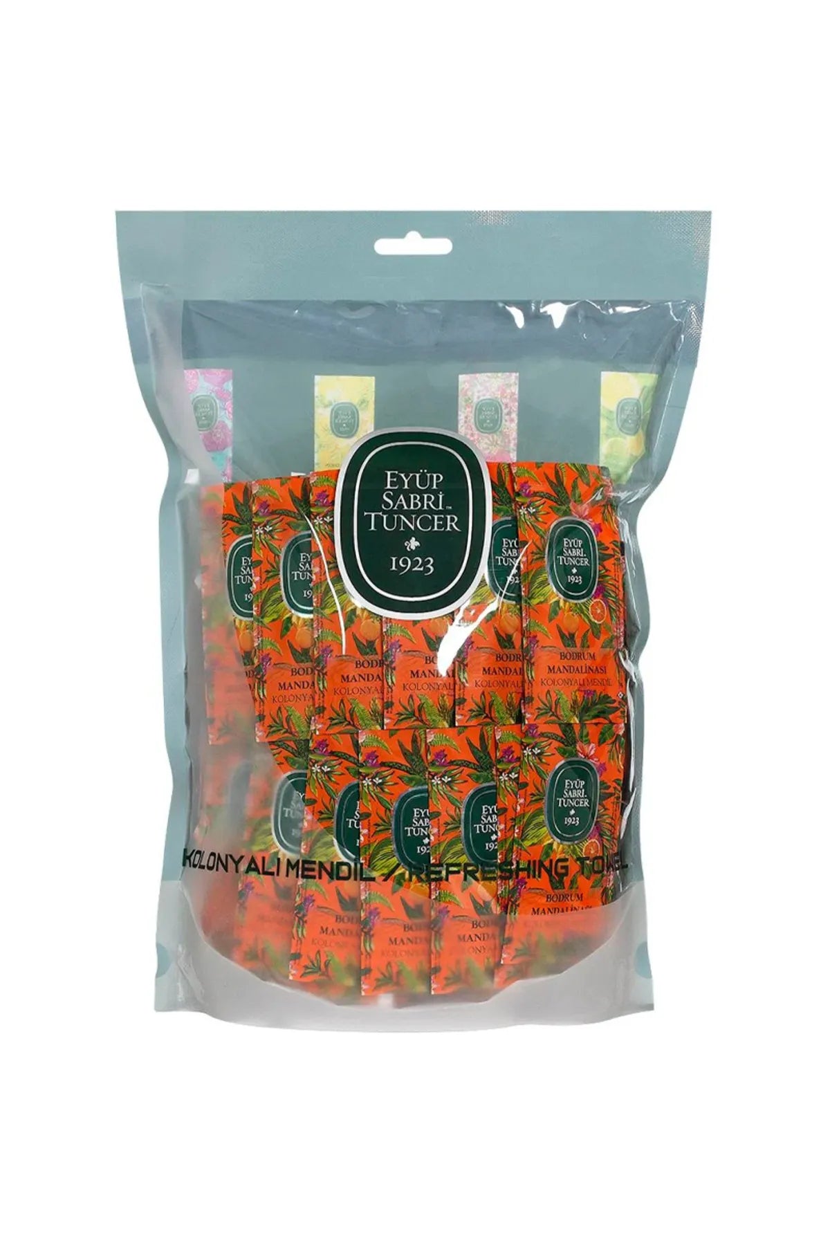 Eyüp Sabri Tuncer Cologne Wipes - Bodrum Mandarin Scent, 150 Pieces