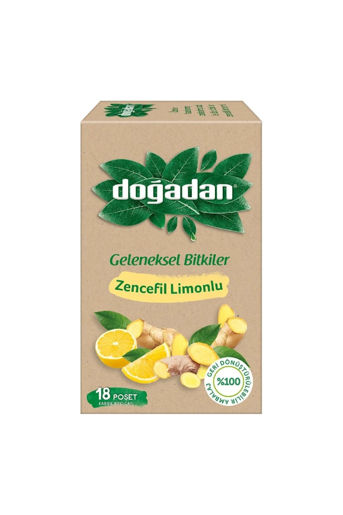 شاي بالليمون من Doğadan – دوغادان | 18 كيس شاي