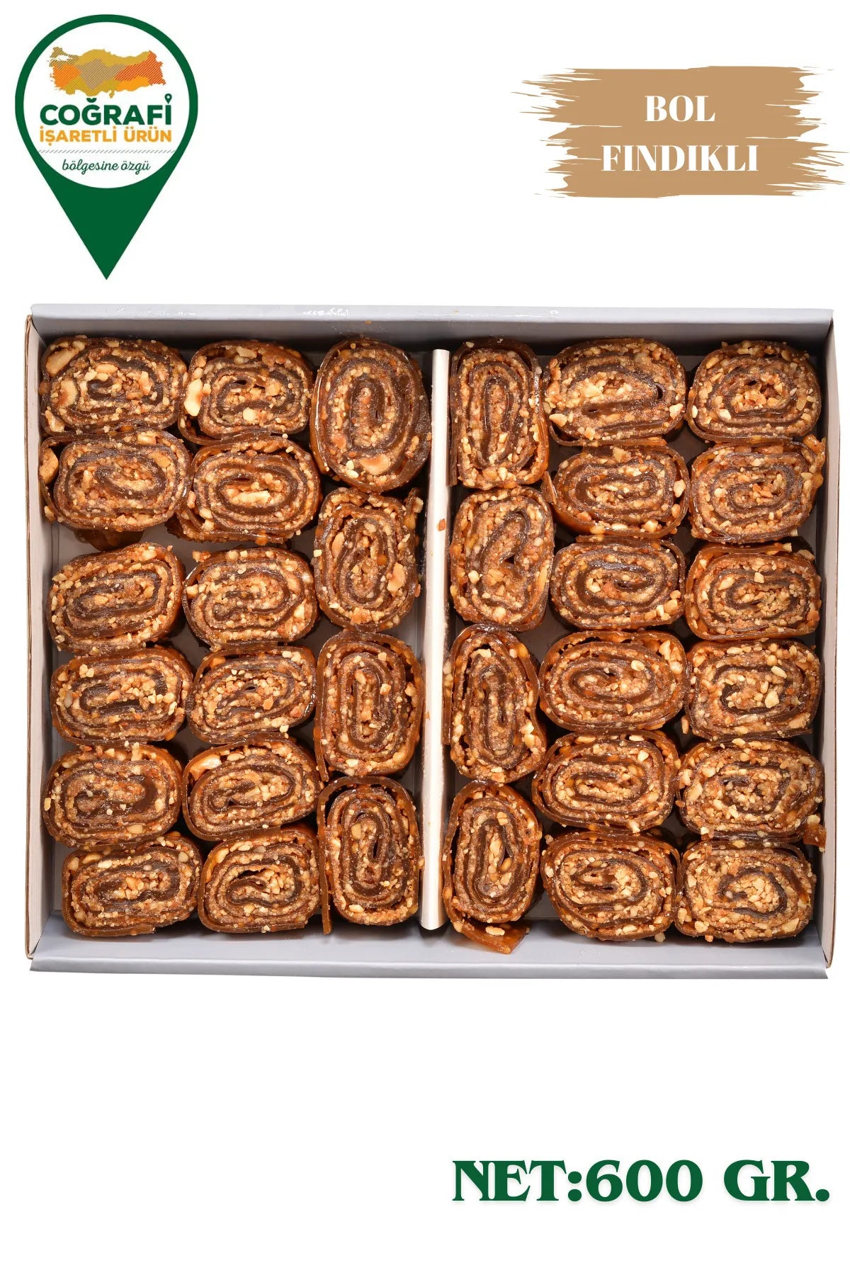 Bİrsalkım Turkish Pestil with Hazelnut Butter – 500g