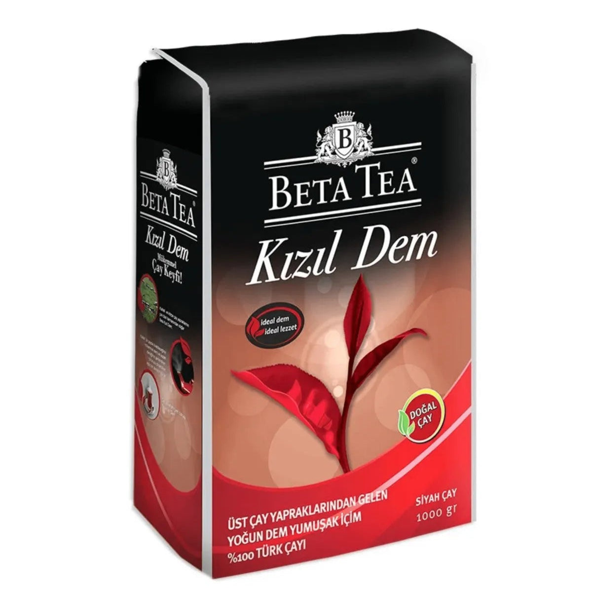 Beta Tea Kızıl Dem Turkish Black Tea – 1000g
