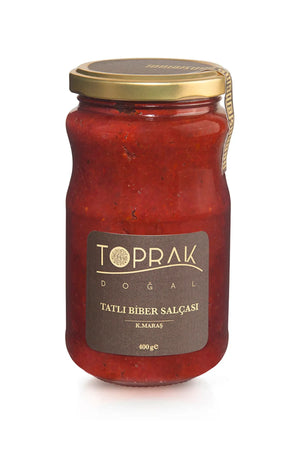 Toprak Dogal Sweet Pepper Paste 400g