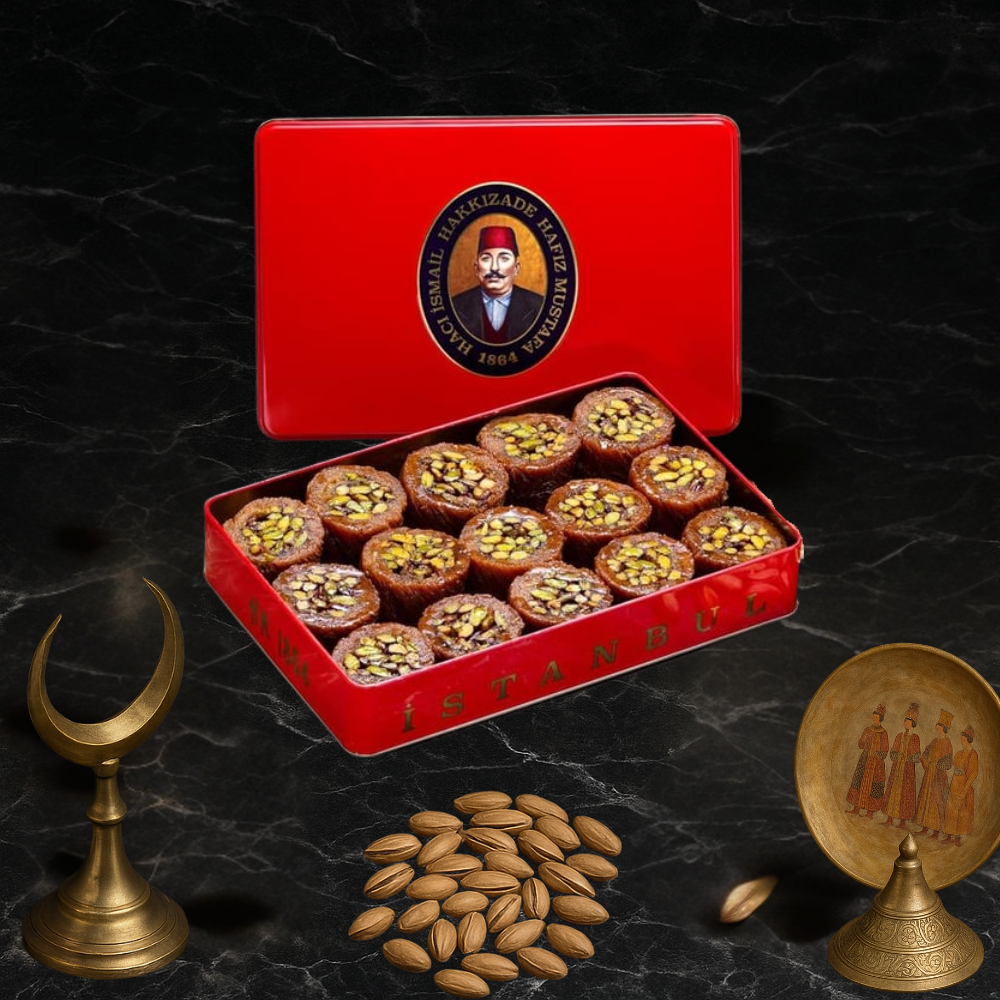 Hafiz Mustafa Pistachio Halep Rolled Kadayif