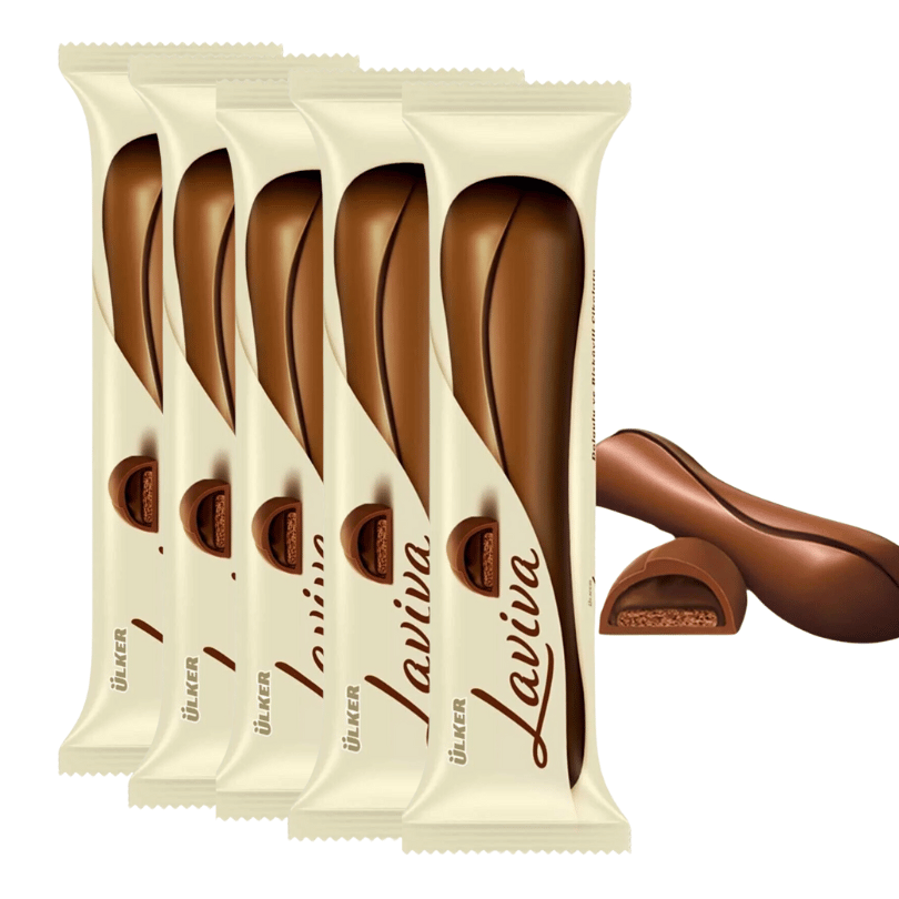 Ülker Laviva Filled Chocolate Biscuit