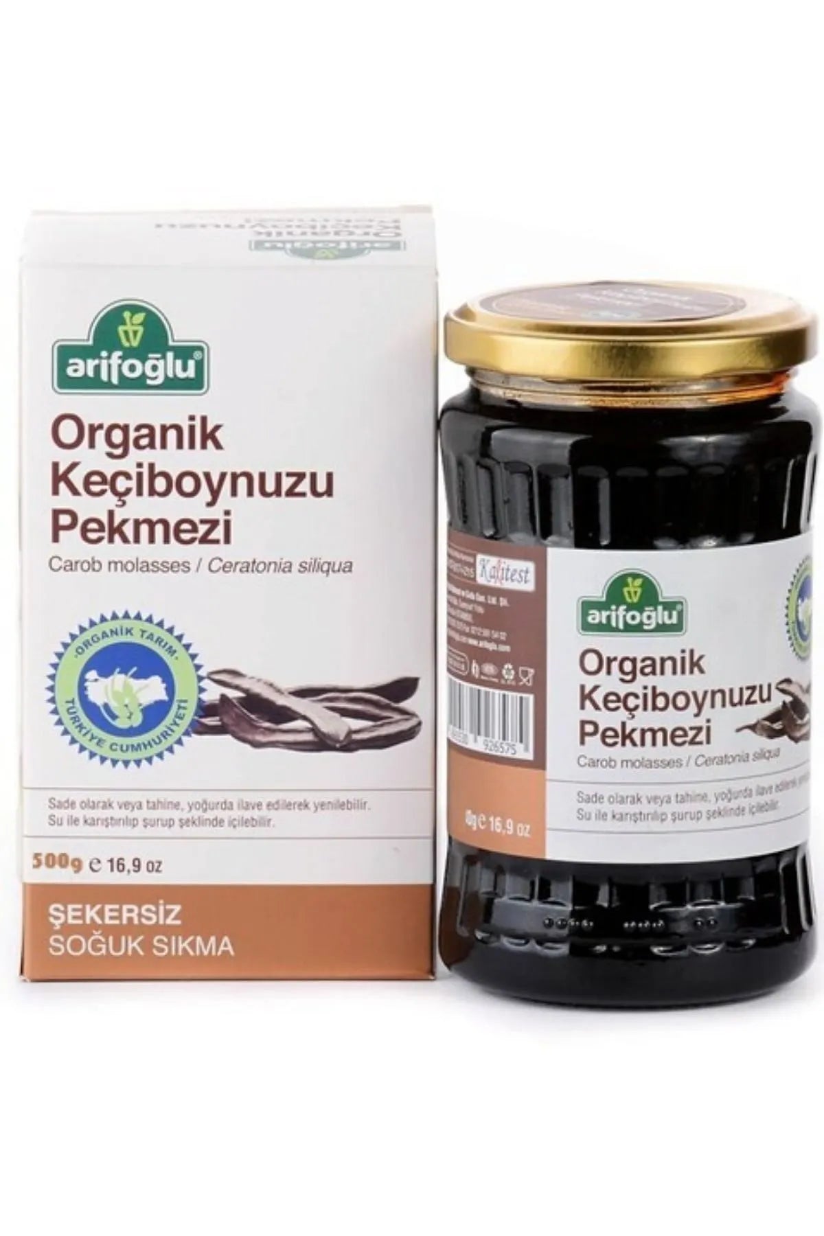Arifoglu Organic Carob (Harnup) Molasses 500gr.