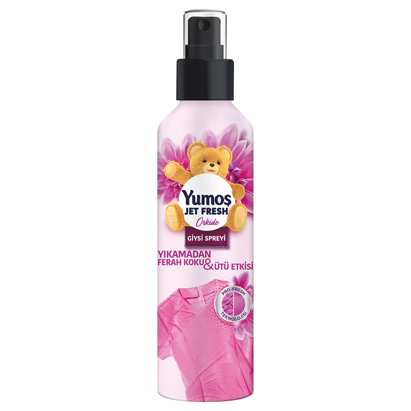 Yumoş Orchid Fabric Spray 200ml – Odor Wrinkle Refresher – BTurkish