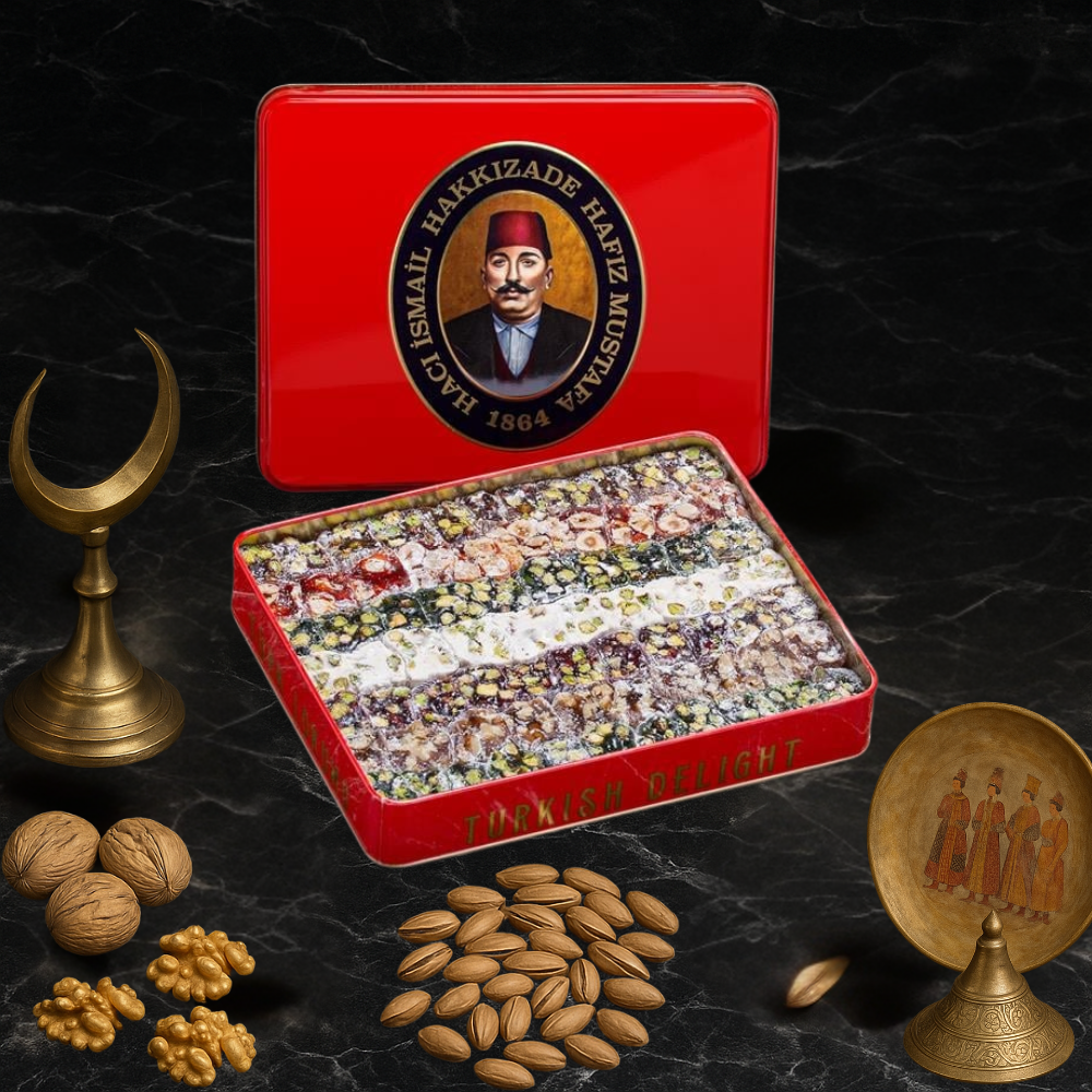 Hafiz Mustafa mixed Turkish delight (350 gr , 570 gr , 1000gr)