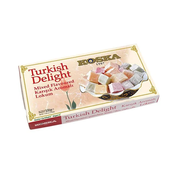 Koska Turkish Delight With Mixed Flavor 500 gr