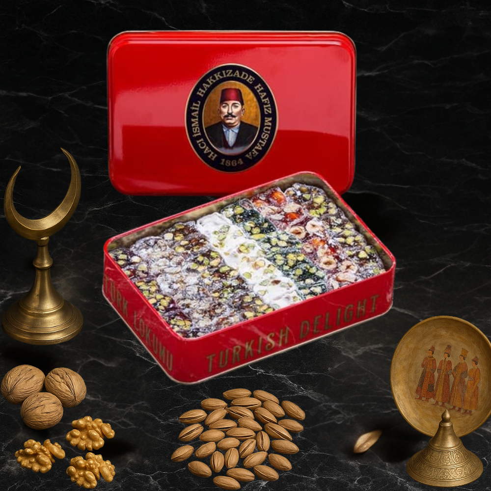 Hafiz Mustafa mixed Turkish delight (350 gr , 570 gr , 1000gr)