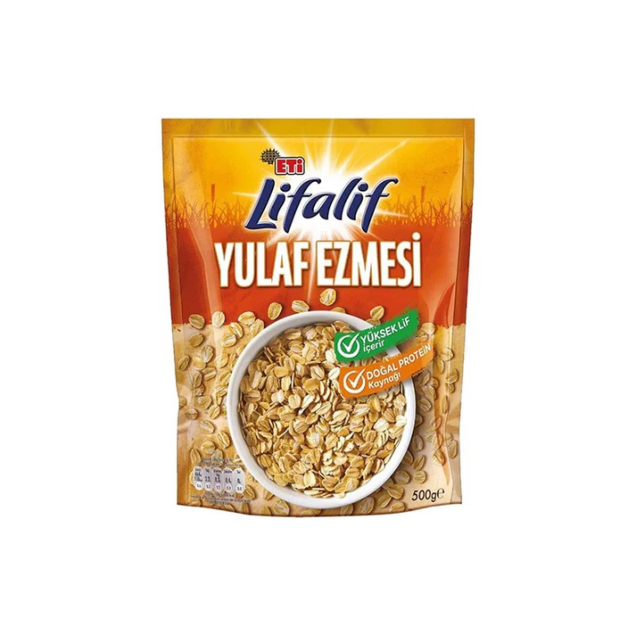 Eti Lifalif Oatmeal 500 g – High Protein Breakfast Oats