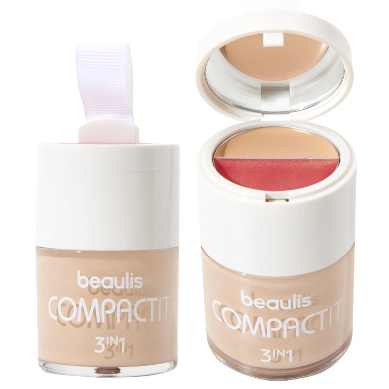 Beaulis Compact It – 3-in-1 Foundation, Blush & Concealer