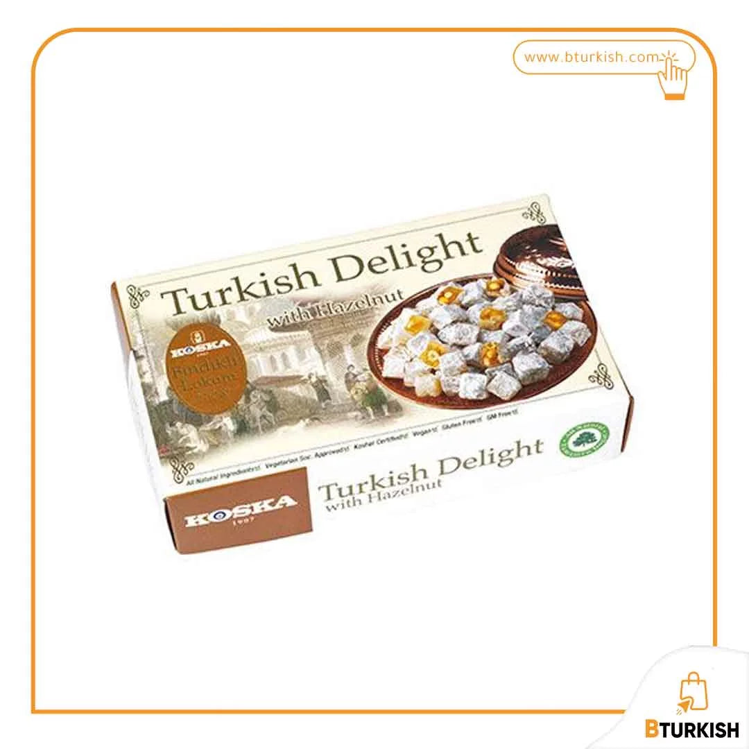 Koska Turkish Delight With Hazelnut (250gr , 500gr)