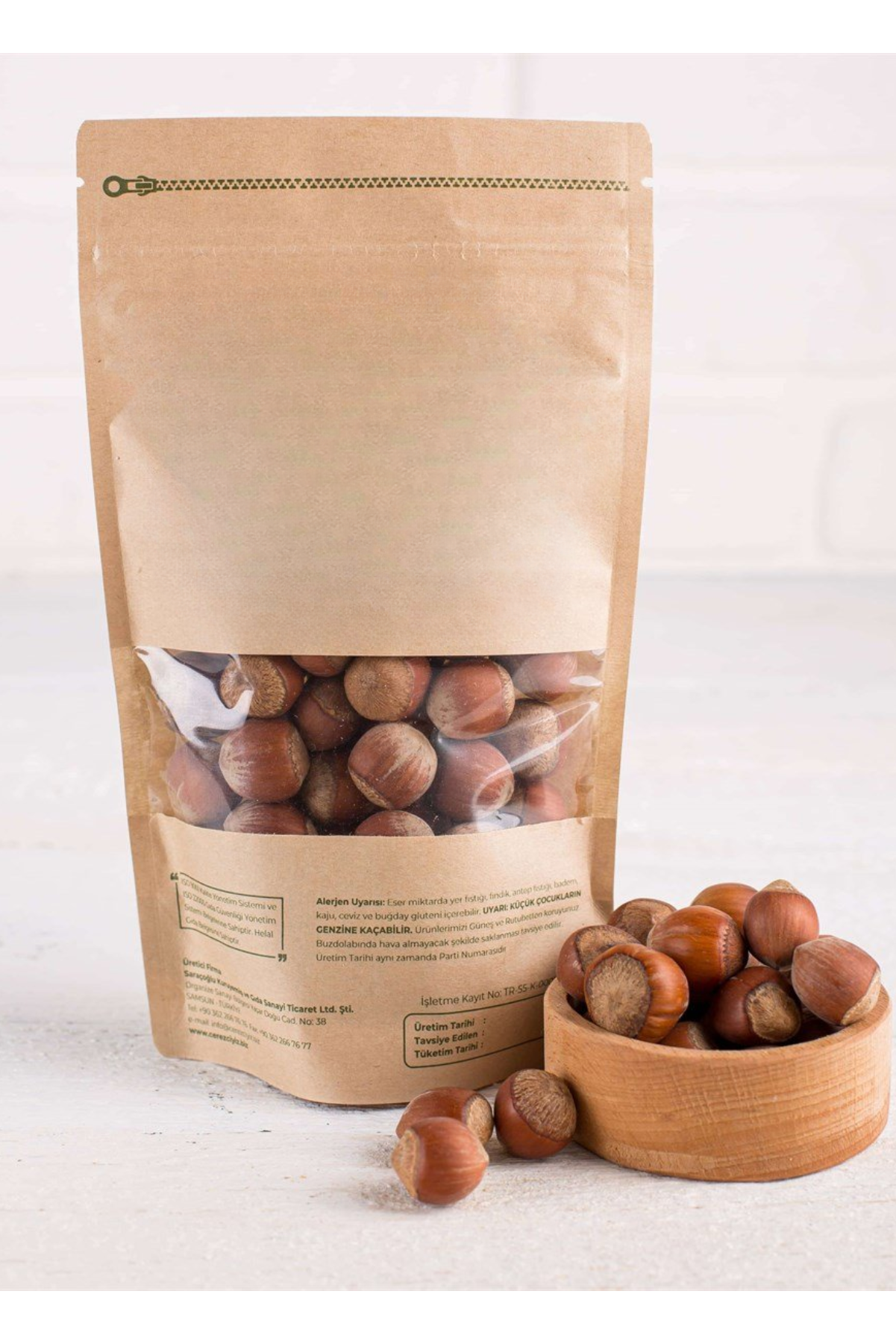 Raw Shelled Hazelnuts