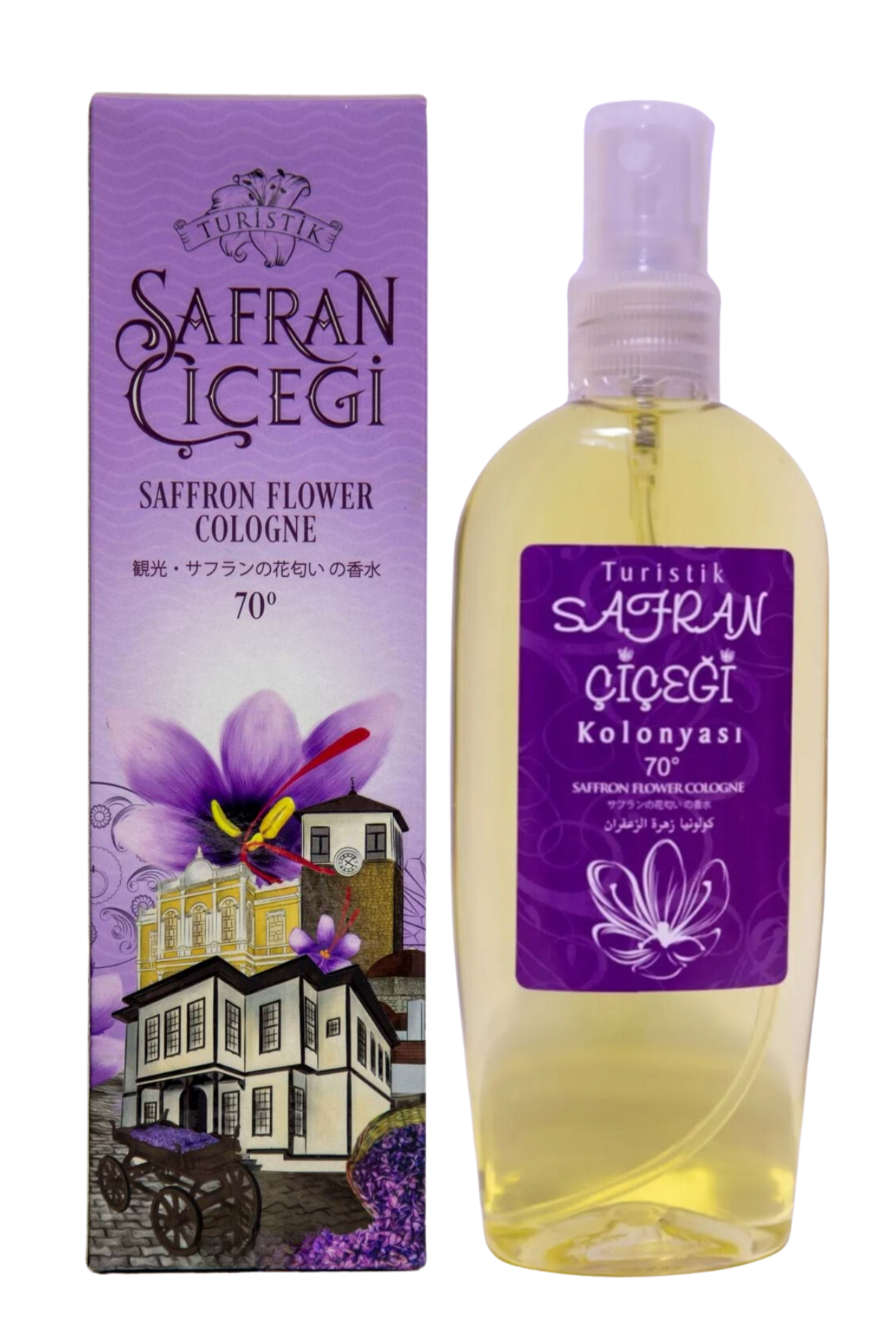 Safran Çiçeği 150 Ml Sprey Klasik Safran Kolonyası