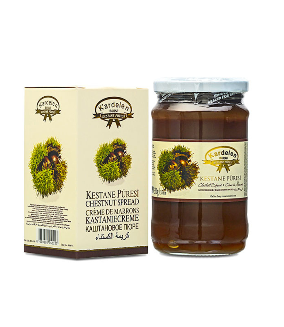 Kardelen Chestnut (Paste) Puree Jar 380 gr.