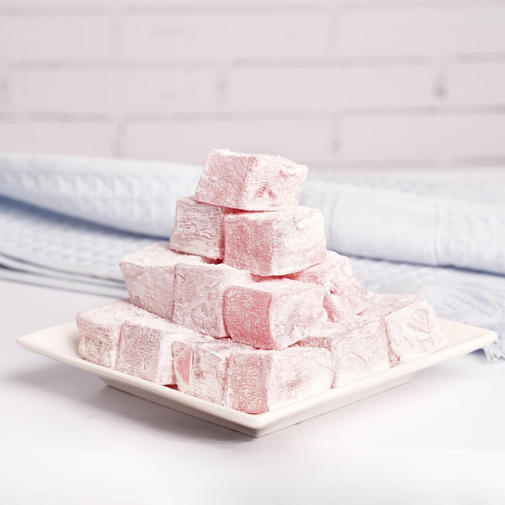 Rose Flavored Turkish Delight