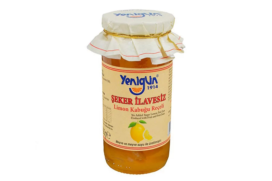 Yenigun Sugar Free Lemon Peel Jam 290 gr.