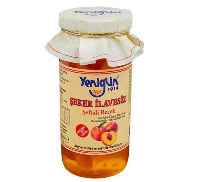 Yenigun Sugar Free Peach Jam 290 gr.