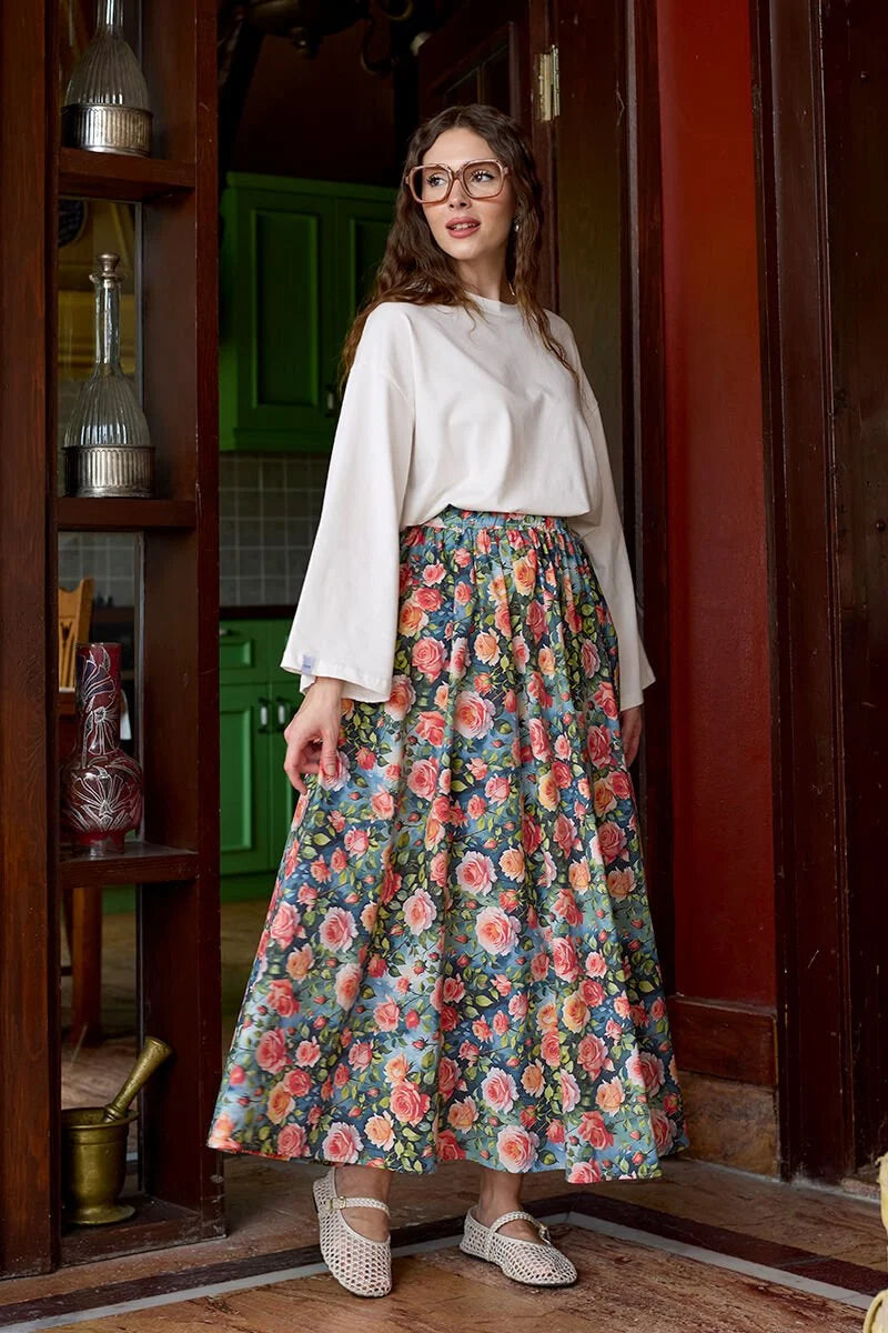 Floral Skirt