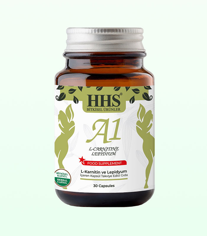 Hhs A1 L-carnitine Lepidium - Herbal 30 Capsules For Loss Weight