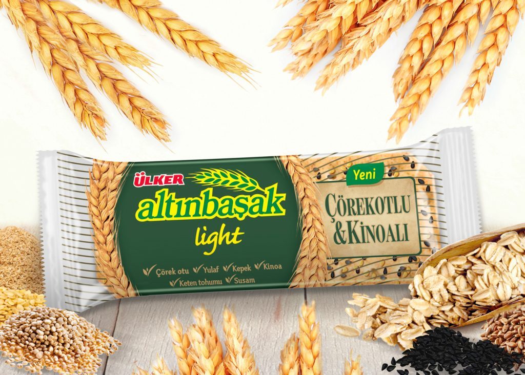 Altınbaşak Caraway & Quinoa Crackers Snack 5 * 40 gr