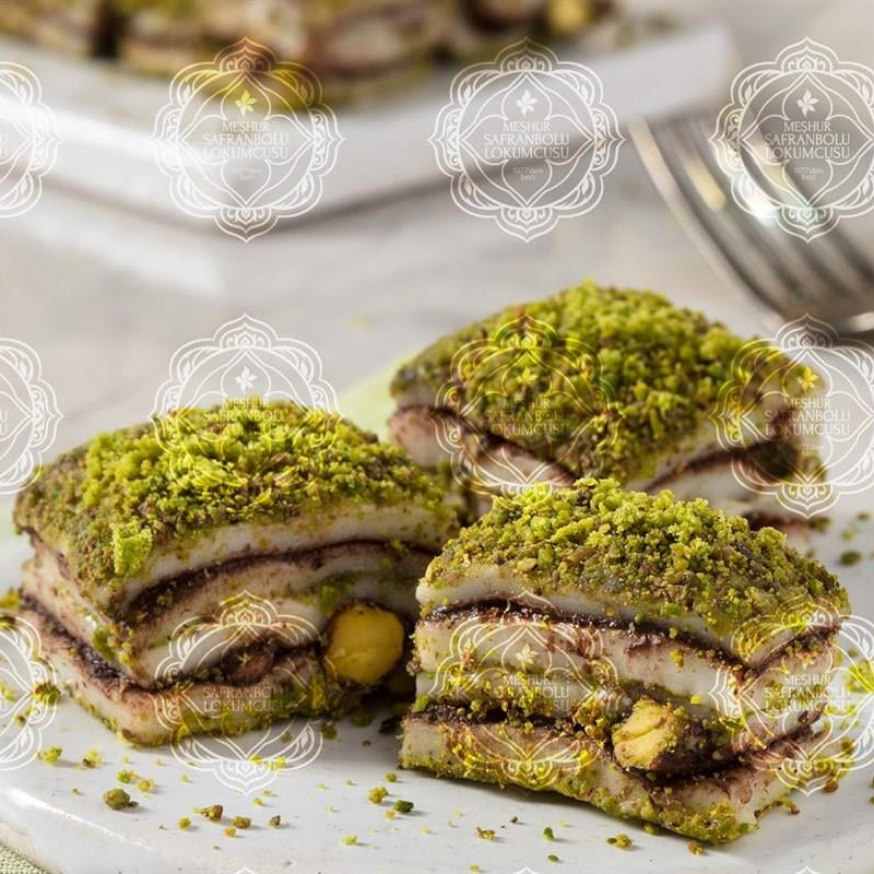 Safranbolu Pistachio Baklava Turkish Delight