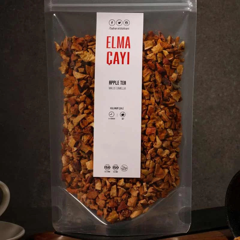 شاي أعشاب بالتفاح والقرفة