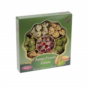 Tuğba Kuruyemiş Antep Pistachio Turkish Delight 460g