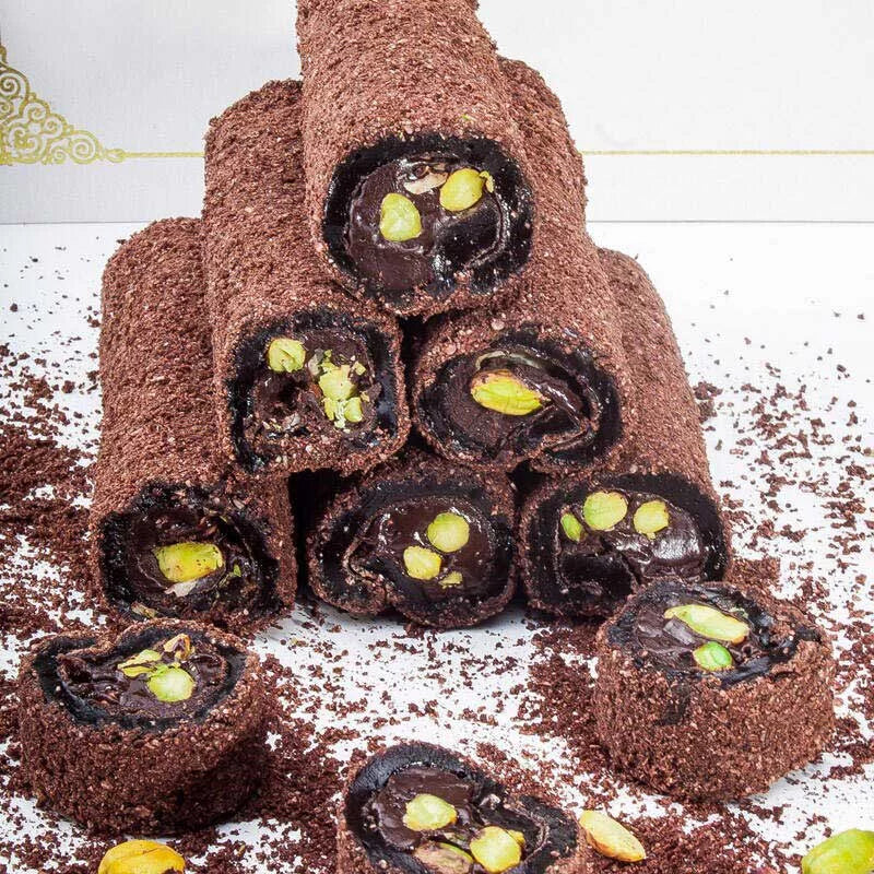 Pistachio Brownie Turkish Delight