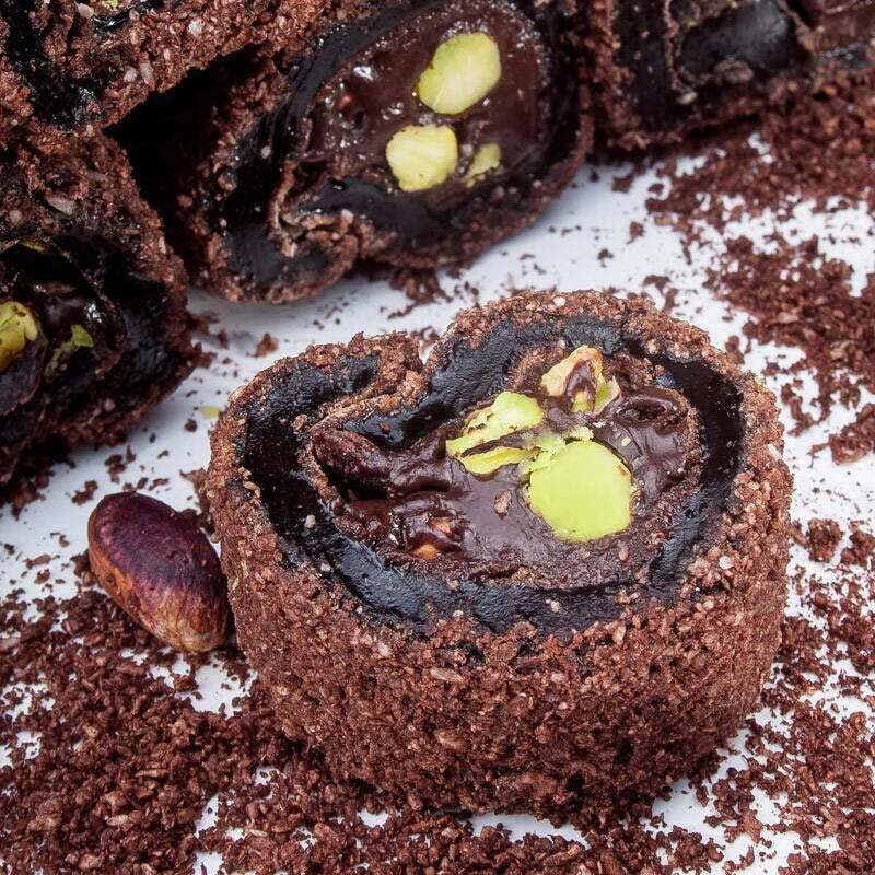 Pistachio Brownie Turkish Delight
