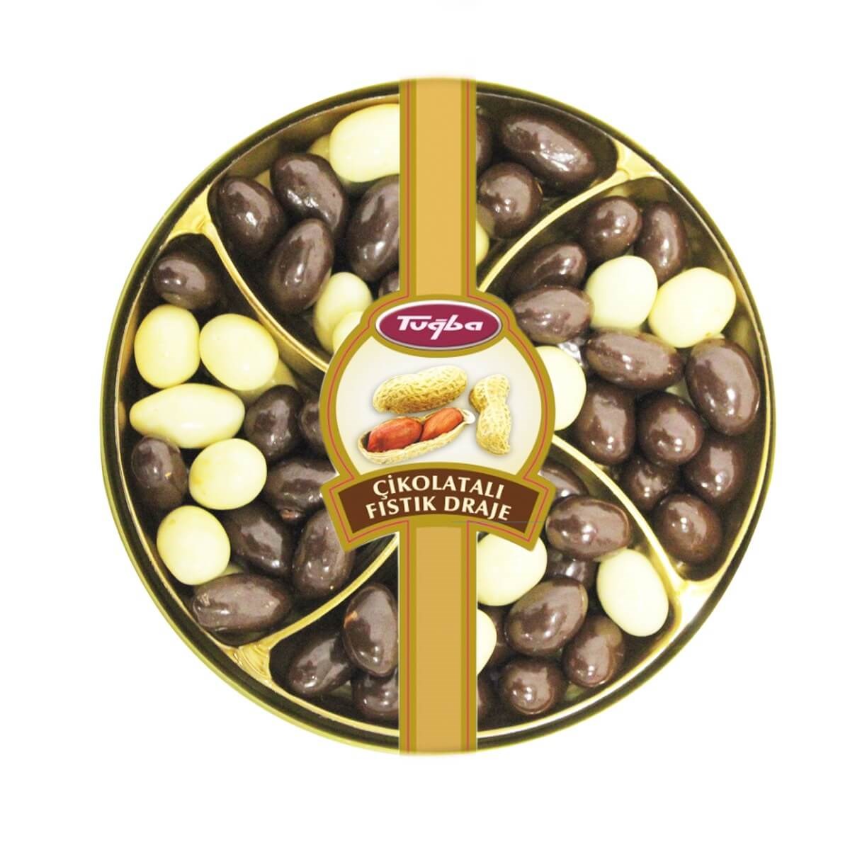 حبات البندق المغطسة بالشوكولاته و الحليب من Tuğba Kuruyemiş – توبا | 150Gr
