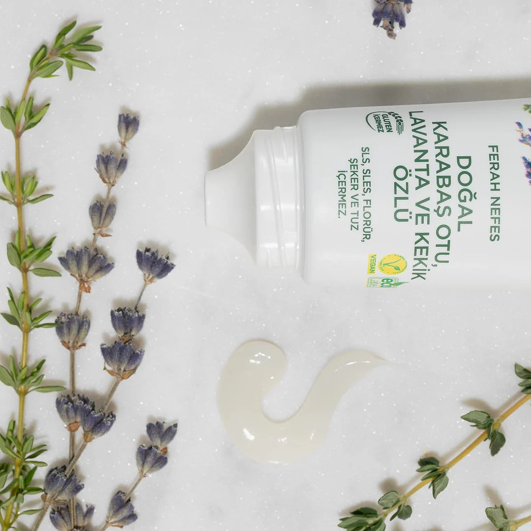 Eyüp Sabri Tuncer Herbal Toothpaste – Lavender, Thyme & Karabaş Otu Fresh Breath Toothpaste (90ml)