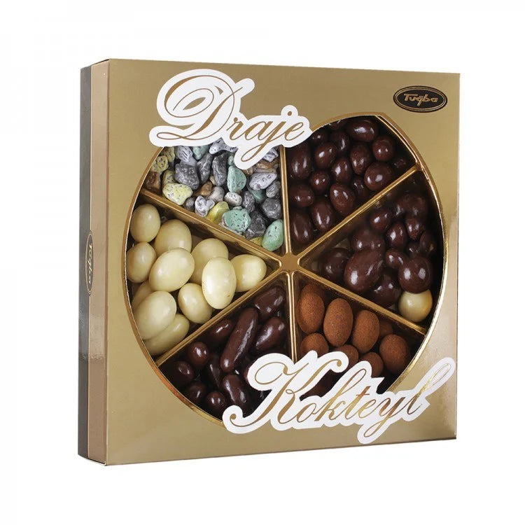 تشكيلة الشوكولا بالفتستق السوادني بنكهات متعددة من Tuğba Kuruyemiş -توبا | 238 غرام