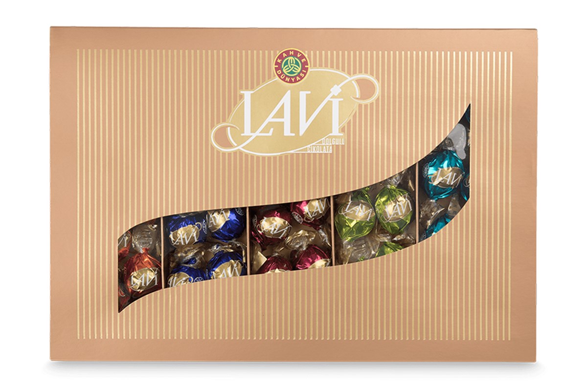 Kahve Dünyası Lavi Assorted Filled Chocolate Box 500 gr.