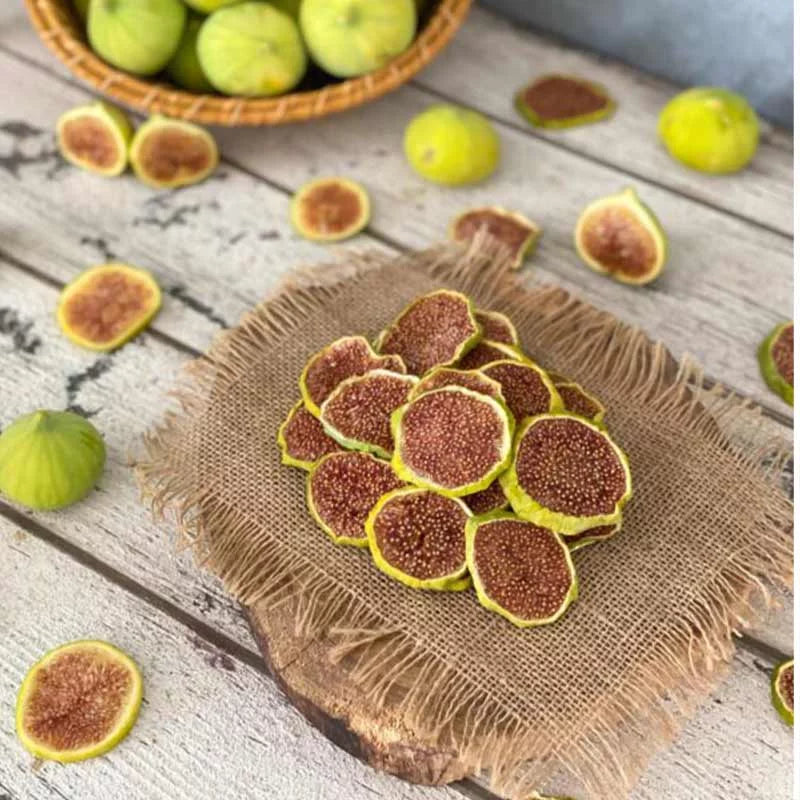 Dried fig chips