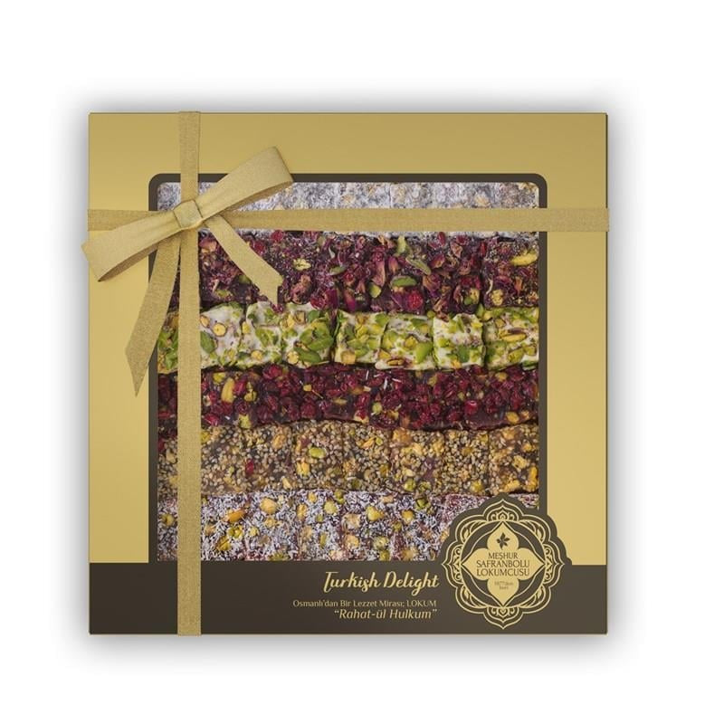Safranbolu Gourmet Pistachio-Filled Turkish Delight
