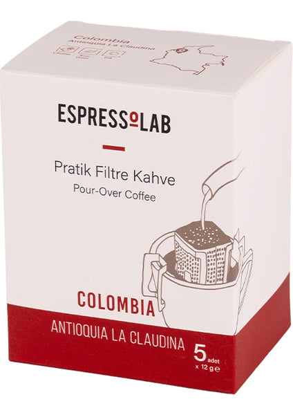 Espressolab Colombia Antioquia La Claudina – Practical Filter Coffee 5-Pack
