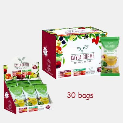 Fruit Tea Mulberry | Pomegranate | Apple| Rosehip | Limon & Nane (Box 30 bags)
